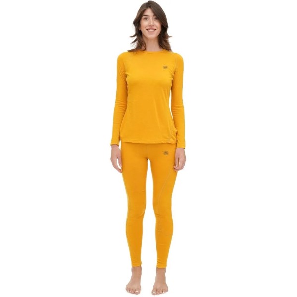 Термоштаны женские Turbat Retezat Bottom Wmn golden yellow XS желтые