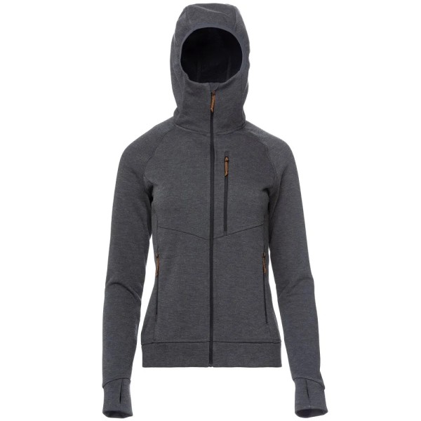 Флис женский Turbat Peak Wmn jet black S серый
