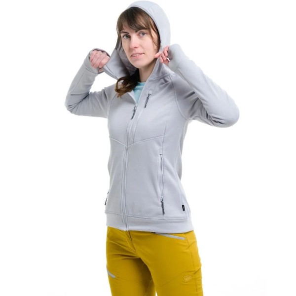Флис женский Turbat Peak Wmn vapor grey XL светло-серый
