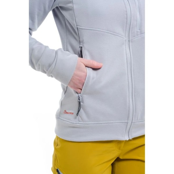 Флис женский Turbat Peak Wmn vapor grey XS светло-серый