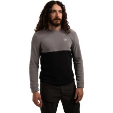 Флис мужской Turbat Scout Mns black/cloudburst grey L черный/серый