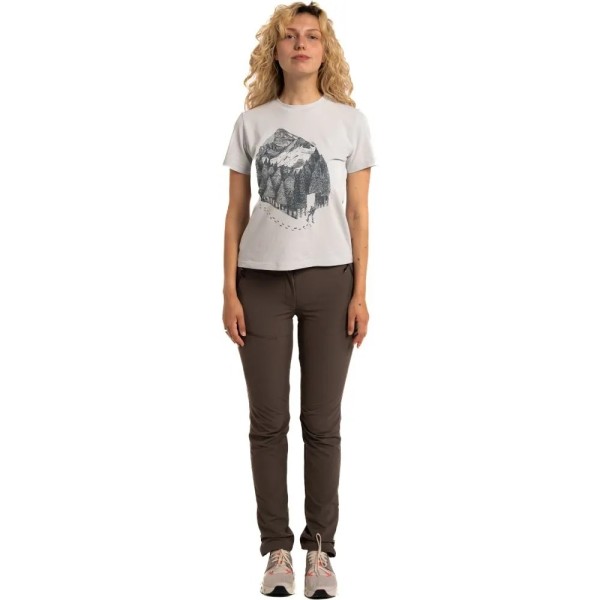 Футболка женская Turbat Home Wmn glacier gray M серая
