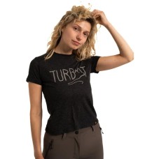 Футболка женская Turbat Magic Logo SS Wmn caviar L черная