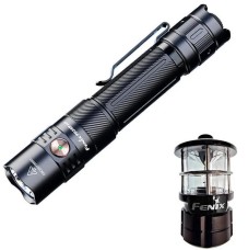 Ліхтар тактичний ручний Fenix PD35R ACE LED 2000 лм + ліхтар CL01 (чорний) | Лімітована серія