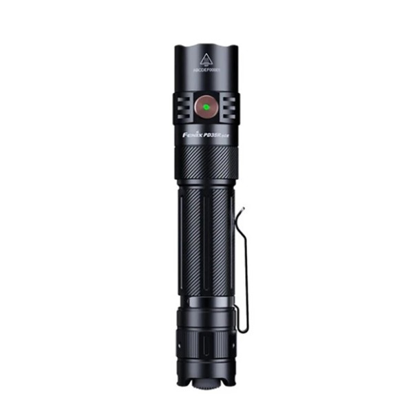 Фонарь тактический ручной Fenix PD35R ACE LED 2000 лм + наключный фонарь CL01 (черный) | Лимитированная серия