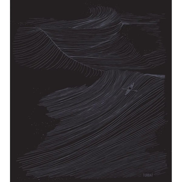 Футболка мужская Turbat Black Sea Mns black XXXL черная