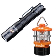 Ліхтар тактичний ручний Fenix PD35R ACE LED 2000 лм + ліхтар CL01 (помаранчевий) | Лімітована серія