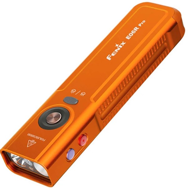 Фонарь наключный Fenix E06R PRO, Оранжевый