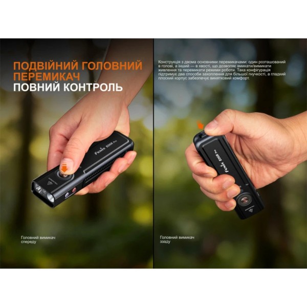 Фонарь наключный Fenix E06R PRO, Зеленый