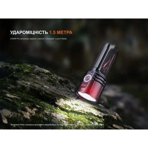 Фонарь поисковый ручной Fenix LR35R PRO | Лимитированная серия