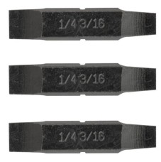 Набір Leatherman з трьох двосторонніх біт з плоскими викрутками 1/4 "& 3/16"