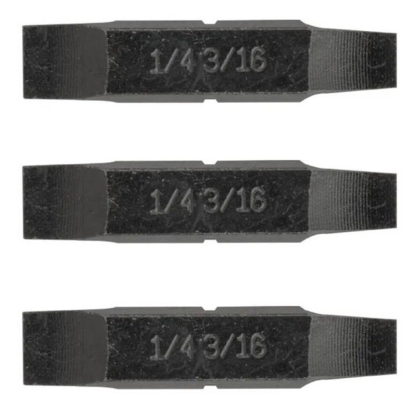 Набор Leatherman из трех двосторонних бит с плоскими отвертками 1/4 "& 3/16"