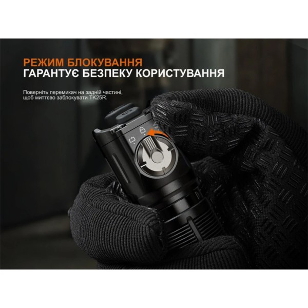 Фонарь ручной Fenix TK25R