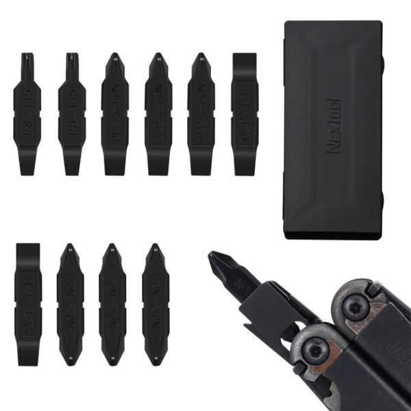 Набор бит для мультитулов NexTool Flagship Captain и Pocket tool