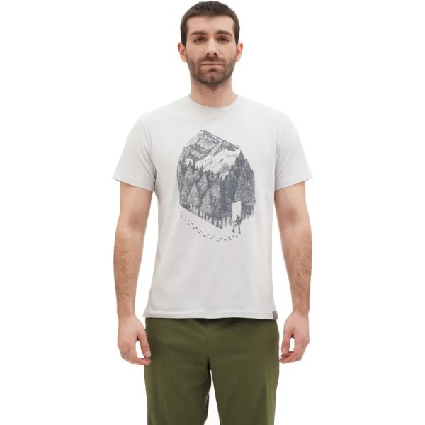 Футболка мужская Turbat Home Mns glacier gray S серая
