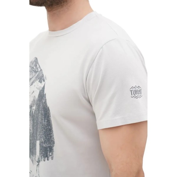 Футболка мужская Turbat Home Mns glacier gray S серая