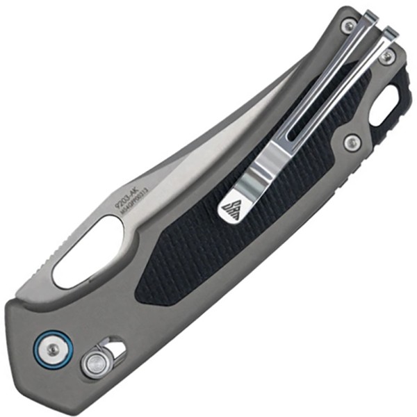 Нож SRM Retriever 9203-AK, Черно-серый