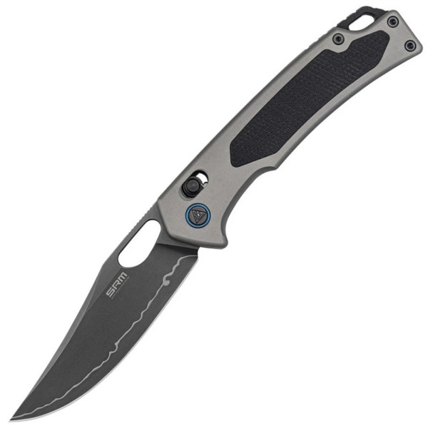 Нож SRM Retriever 9203-AK2, Черно-серый