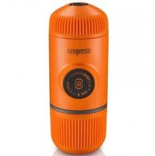 Портативна еспресо-кавоварка Wacaco Nanopresso, Помаранчева, механічна, для меленої кави