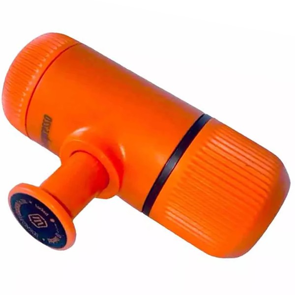 Портативная эспрессо-кофеварка Wacaco Nanopresso, Оранжевая, механическая, для молотого кофе
