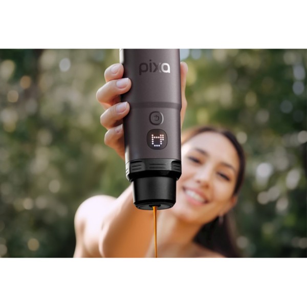 Портативная электрическая эспрессо кофеварка Wacaco Pixapresso для молотого кофе и капсул, Темный бургунд
