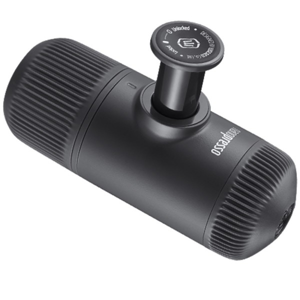 Портативная эспрессо-кофеварка Wacaco Nanopresso, Серая, с чехлом, механическая, для молотого кофе
