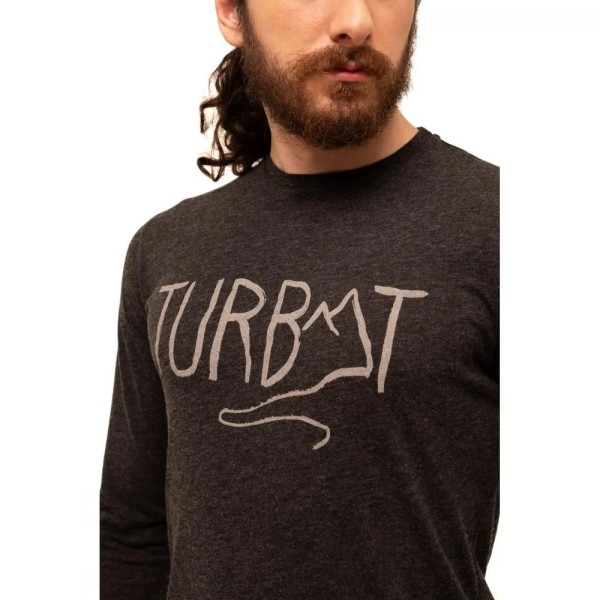 Футболка мужская Turbat Magic Logo LS Mns caviar XXL черная