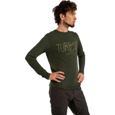 Футболка чоловіча Turbat Magic Logo LS Mns kombu green XXL хакі