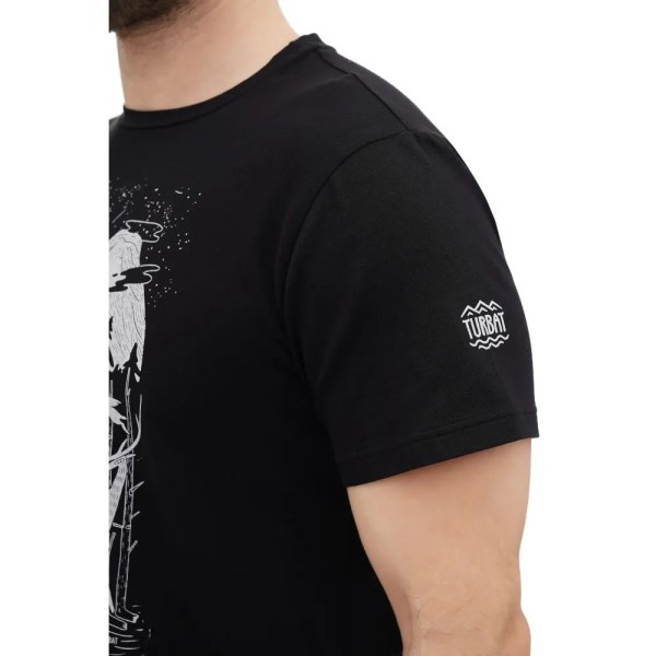 Футболка мужская Turbat Mystery Mns black XL черная