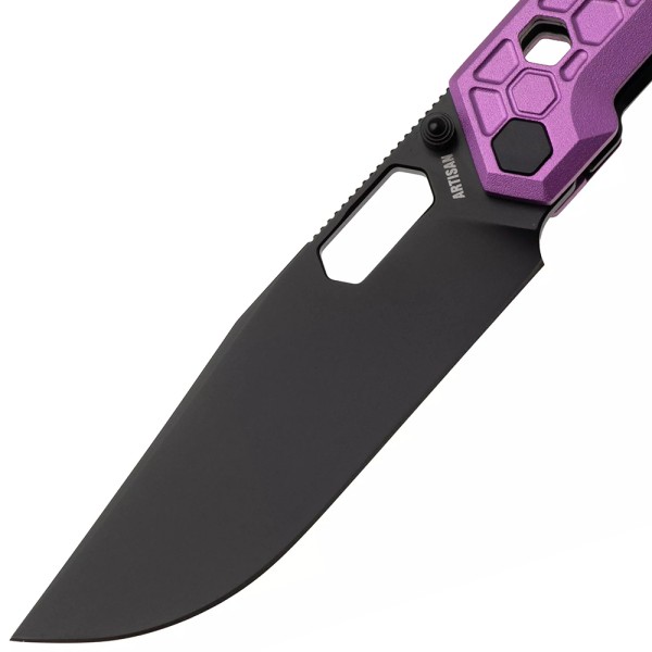 Нож Artisan Beest, AR-RPM9, Aluminum purple