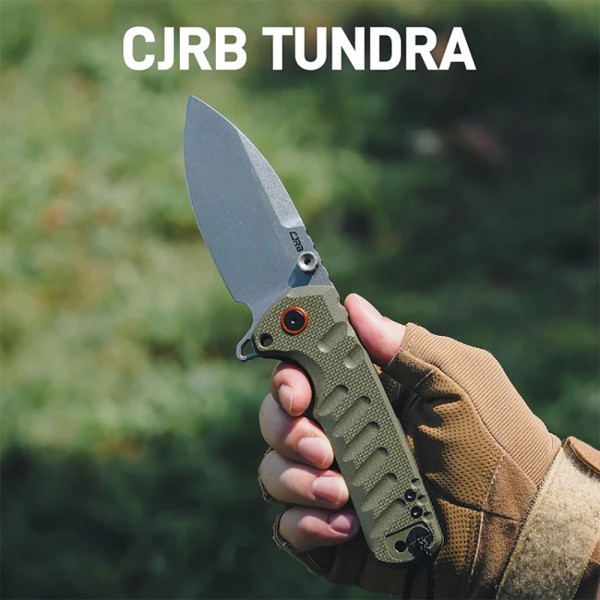 Нож CJRB Tundra, D2, G10