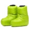 Шкарпетки пухові Turbat Down Socks bright lime/night black S салатові/чорні