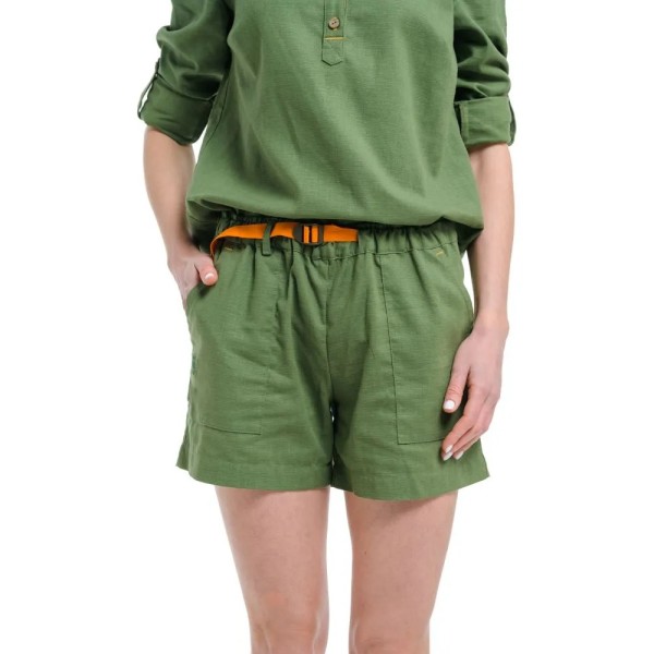 Шорты женские Turbat Goa Hemp Wmn bronze green L зеленые