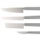 Набір кухонних ножів Butterfork Purest Set Light Grey