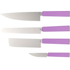 Набор кухонных ножей Butterfork Purest Set Mist Violet