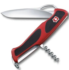 Ніж Victorinox 0.9523.MC Delemont RangerGrip 63 червоний/чорний