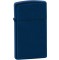 Зажигалка Zippo 1639 Slim Navy Blue Matte