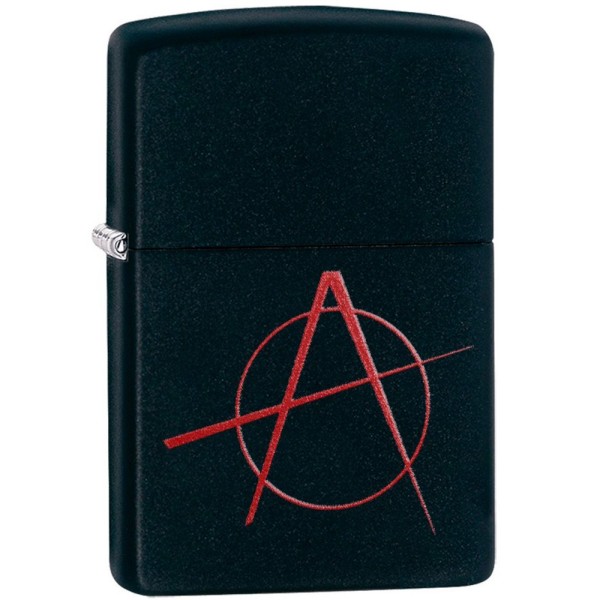 Зажигалка Zippo 20842 Black Matte Anarchy