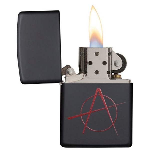 Зажигалка Zippo 20842 Black Matte Anarchy