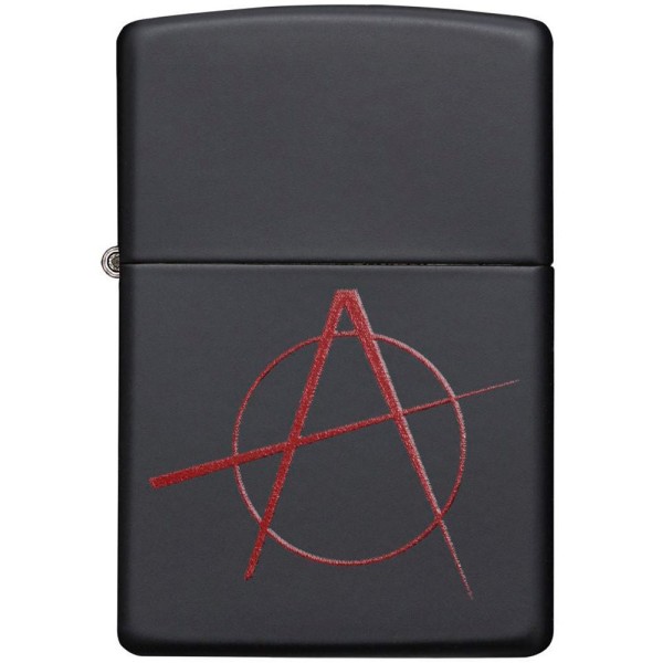 Зажигалка Zippo 20842 Black Matte Anarchy
