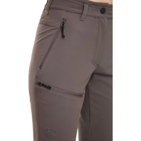 Штаны женские Turbat Korab Wmn bungee brown XS коричневые