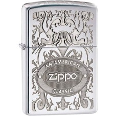 Запальничка Zippo 24751 Gleaming Patina High Polish Chrome