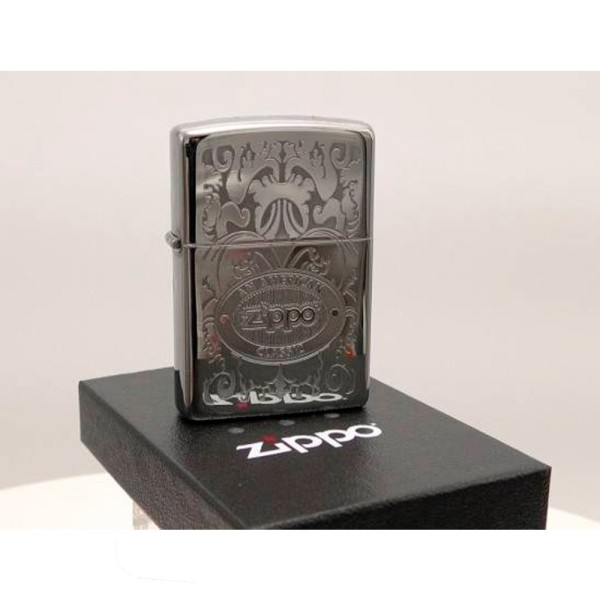 Зажигалка Zippo 24751 Gleaming  Patina High Polish Chrome