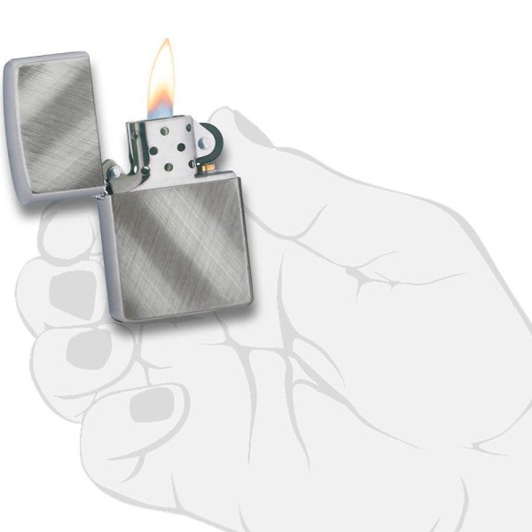 Зажигалка Zippo 28182 Reg Diagonal Weave