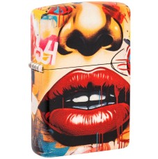 Запальничка Zippo 49352 Street Art Face Design