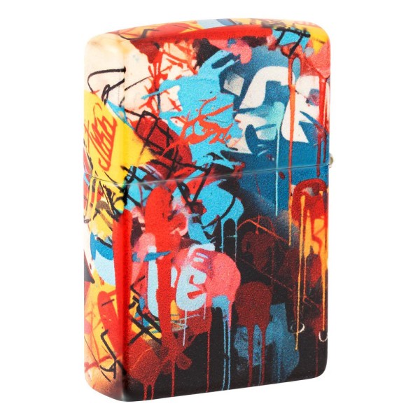 Зажигалка Zippo 49352 Street Art Face Design
