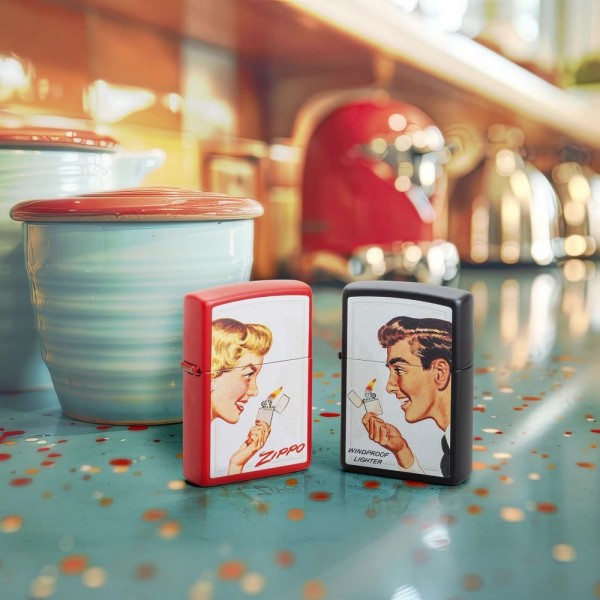 Зажигалка Zippo 233/218 Zippo Couple Set Girl/Guy