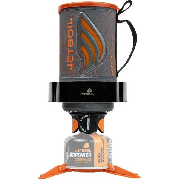Cистема приготовления пищи Jetboil Flash Windsreen 1 л, Topo
