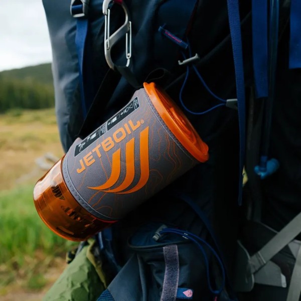 Cистема приготовления пищи Jetboil Flash Windsreen 1 л, Topo