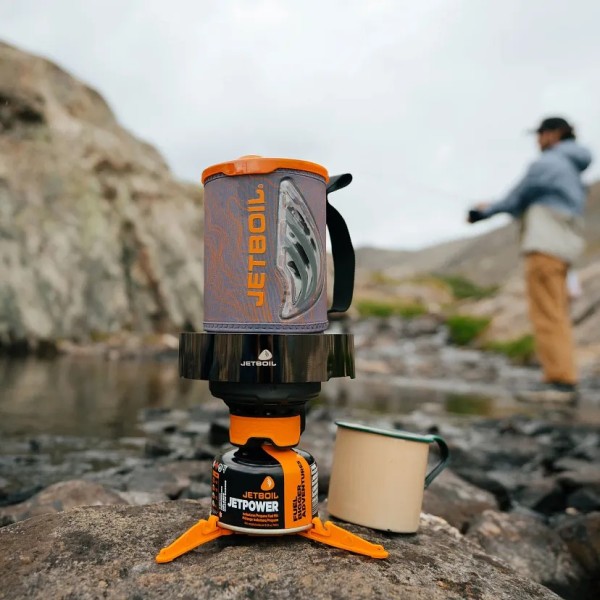 Cистема приготовления пищи Jetboil Flash Windsreen 1 л, Topo